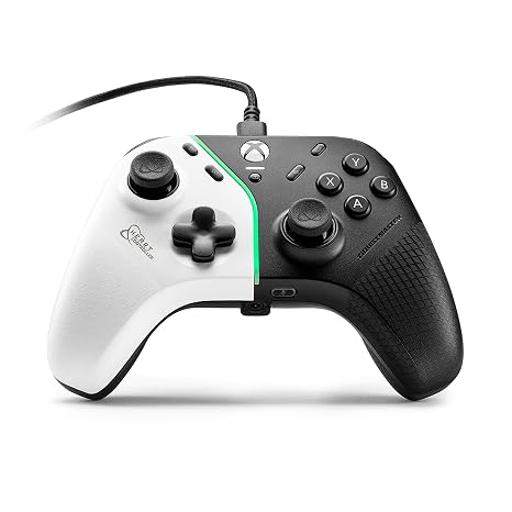 Thrustmaster HEART Controller - Hall Effect Gamepad with Anti-Drift H.E.A.R.T. Technology, 2 Back Buttons, Mechanical Inputs, RGB LED, Wired Gaming Controller - Compatible with PC & Xbox Series X|S