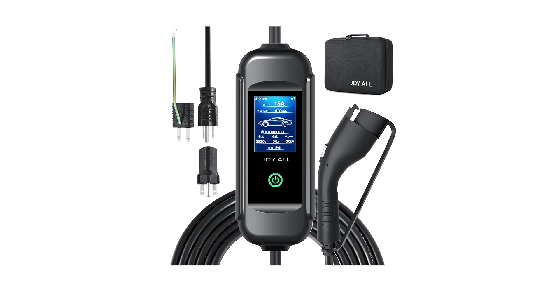 Amazon.co.jp: joy all 電気自動車充電器 110V-240V SAE J1772