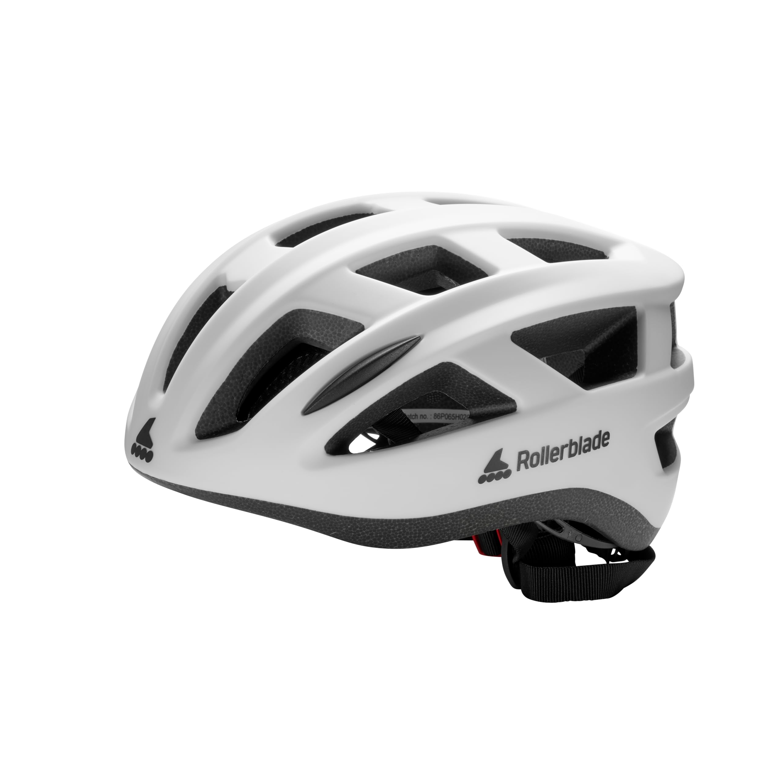 Rollerblade Stride Helmet (CE), Inline Skate Helm für Erwachsene, Schutzausrüstung für Inliner, Skateboard, Scooter & Bike, Unisex, Weiss, M (54-59)