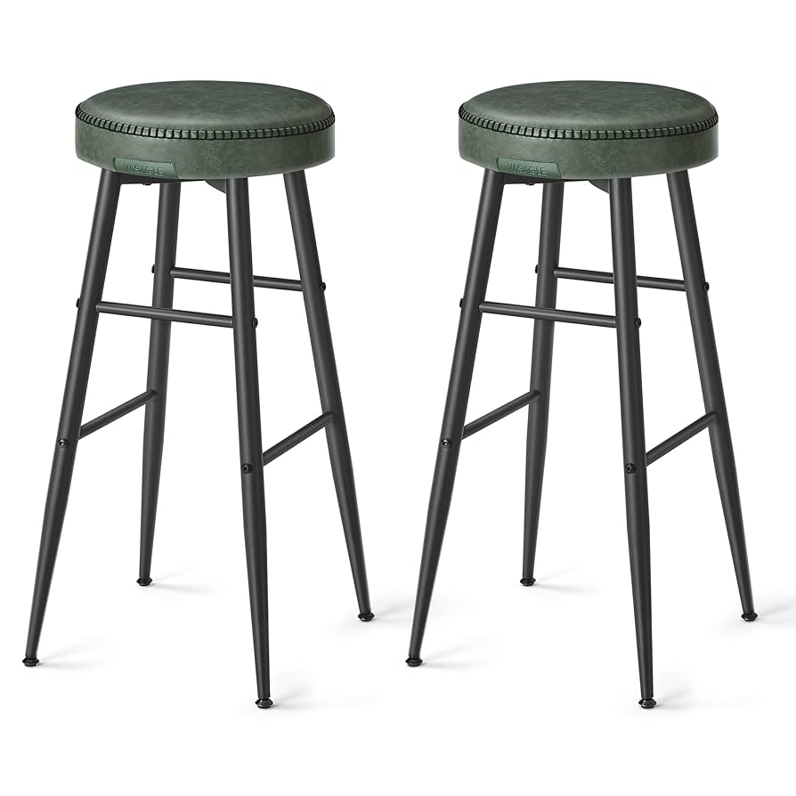 Amazon.com: VASAGLE EKHO Collection - Bar Stools Set of 2