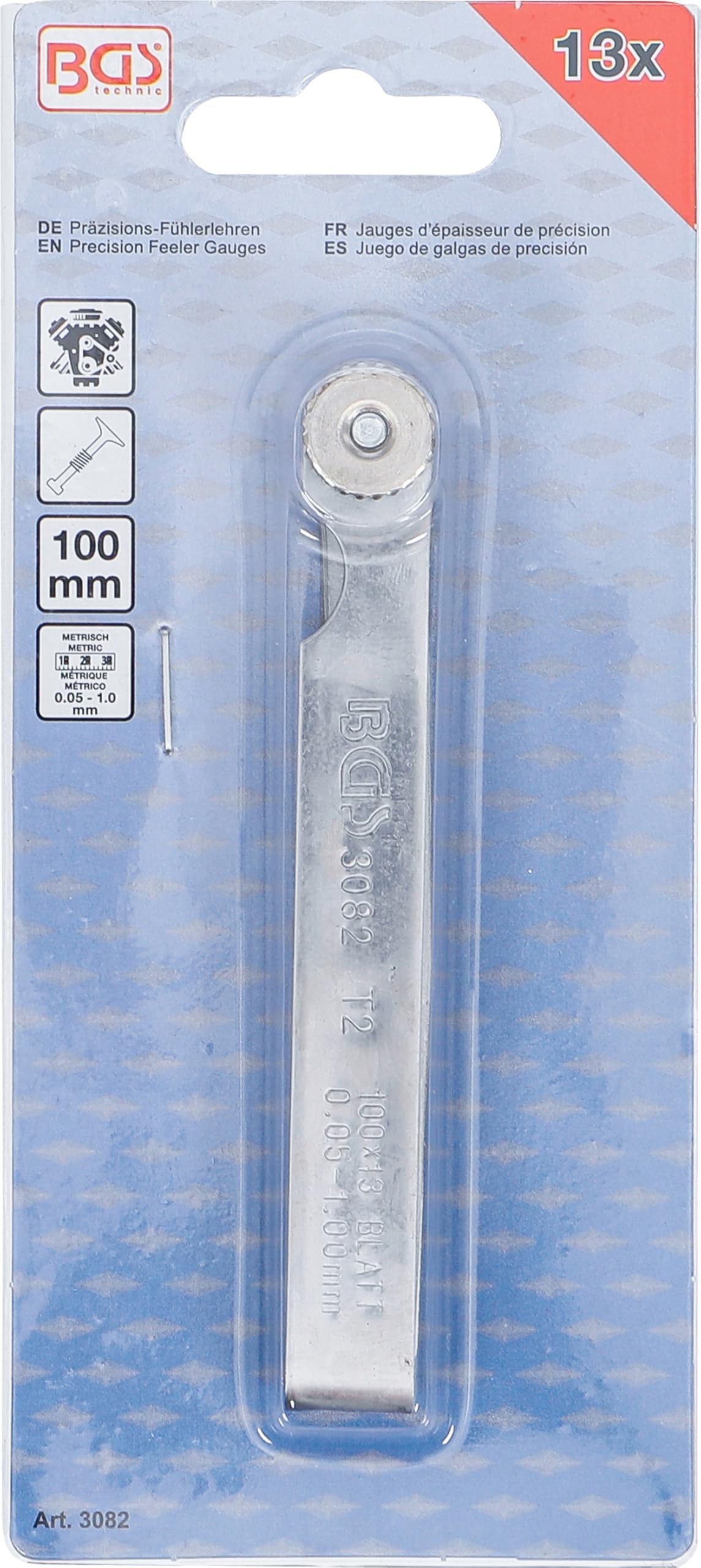 Stanley Proto J000aa 25 Klinge Master Fühlerlehre Set