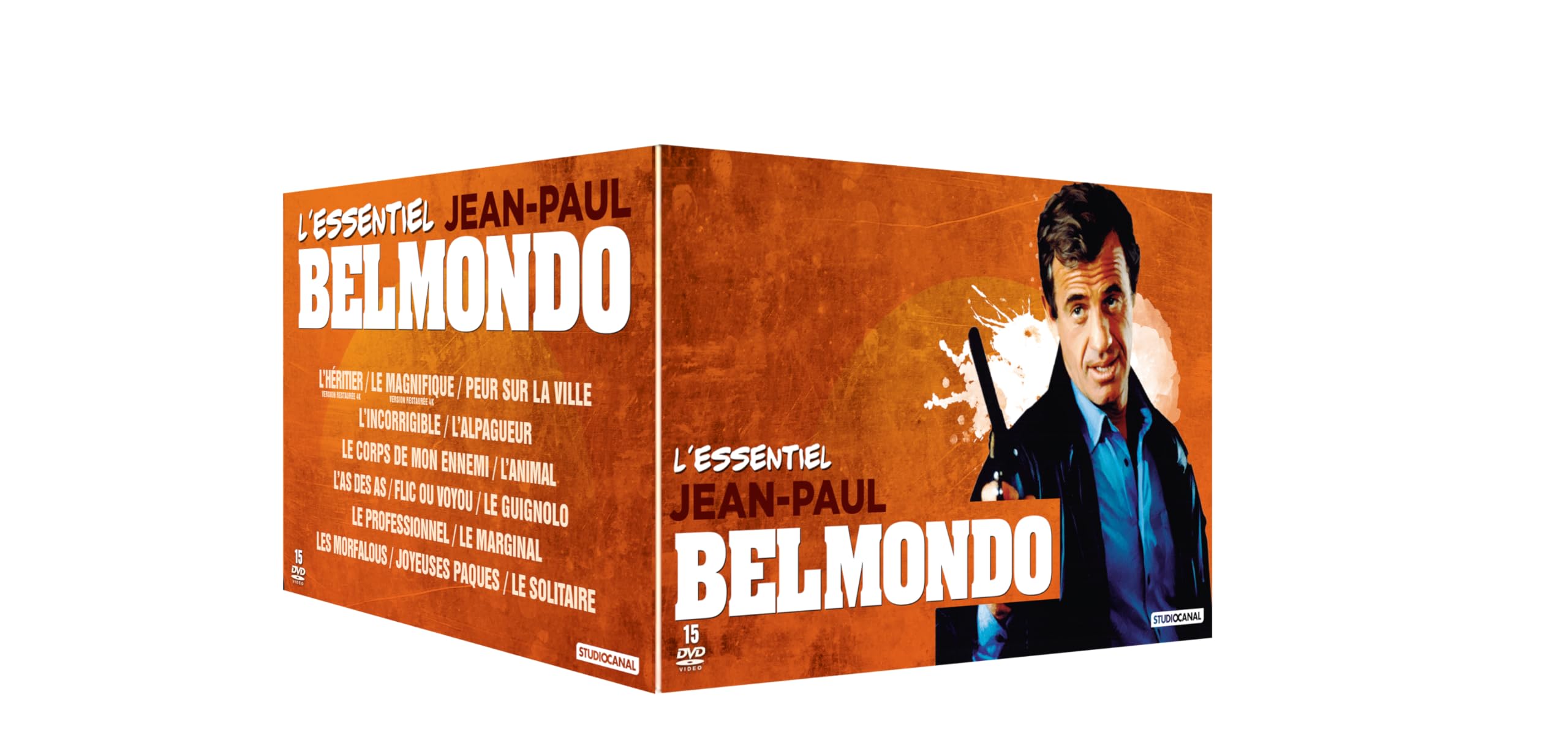 15 films avec Jean-Paul Belmondo