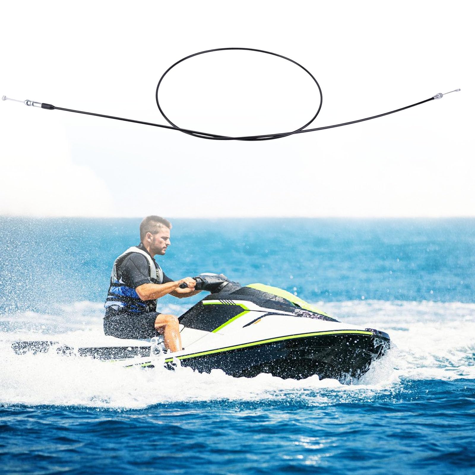 277001170 277001122 277001113 277001083 Cavo di controllo dell'acceleratore per migliorare la precisione della velocità e la manipolazione nel cavo acceleratore per sport acquatici
