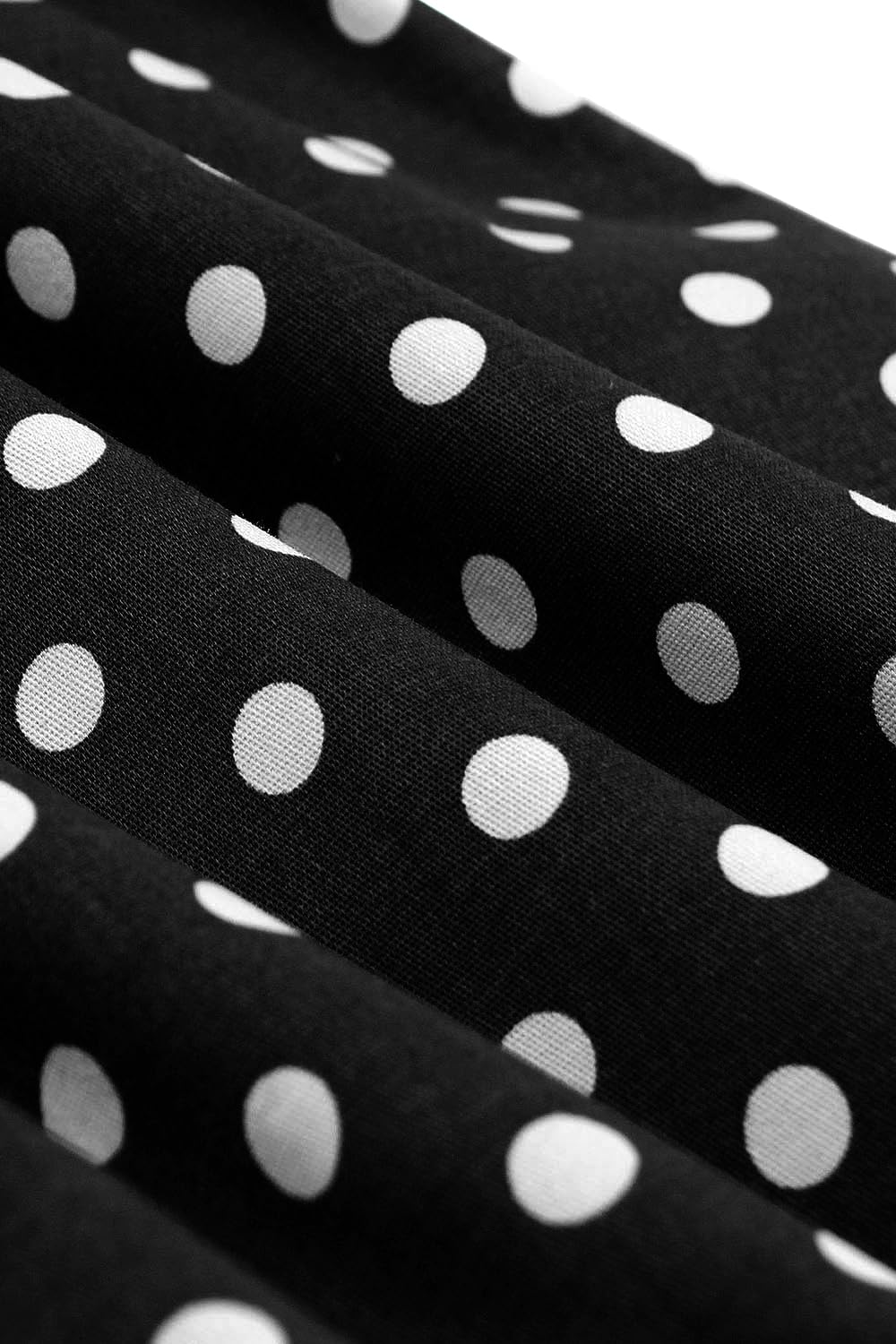AXOE Donna Abito Vintage Anni 50 Cotone Traspirante, Linea A, Scollo A Barca, Cintura Contrasto Rimovibile