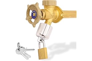 TRADESAFE Water Spigot Lock: Secure Outdoor Faucets from Water Theft and Unauthorized Usage