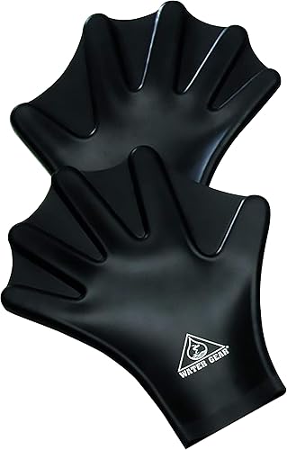 Water Gear - Guantes de silicona para entrenamiento y buceo, diseño con agarre mejorado