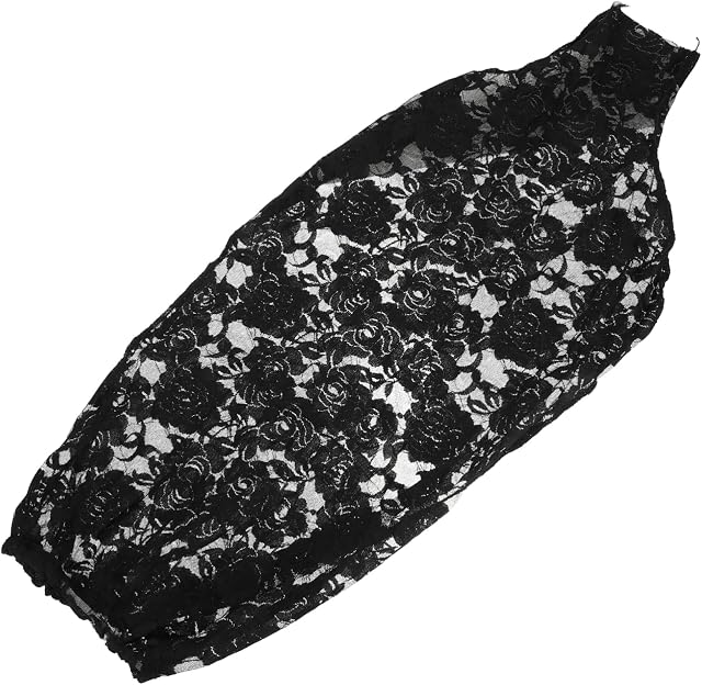 iplusmile Fabric Fitting Accessory Lace Boutique Body Mannequin Designer Form Female Shop Home Cloth Dressmaker Decoration Model Cover Dress Cotton Black Dummy Stand Store Fashion Retail