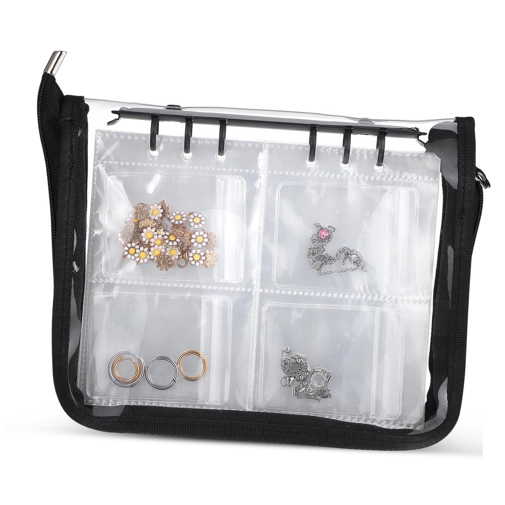 Organiseur de bijoux anti-mêlage pour colliers et boucles d'oreilles