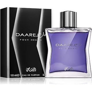 RASASI Dareej For Men Eau De Parfum Spray - 100ML (3.4 Oz) Long Lasting Arabian Perfume - Bold & Premium Fragrance for Special Occasions & Daily Wear, An Essential Perfume Men that Lasts All Day