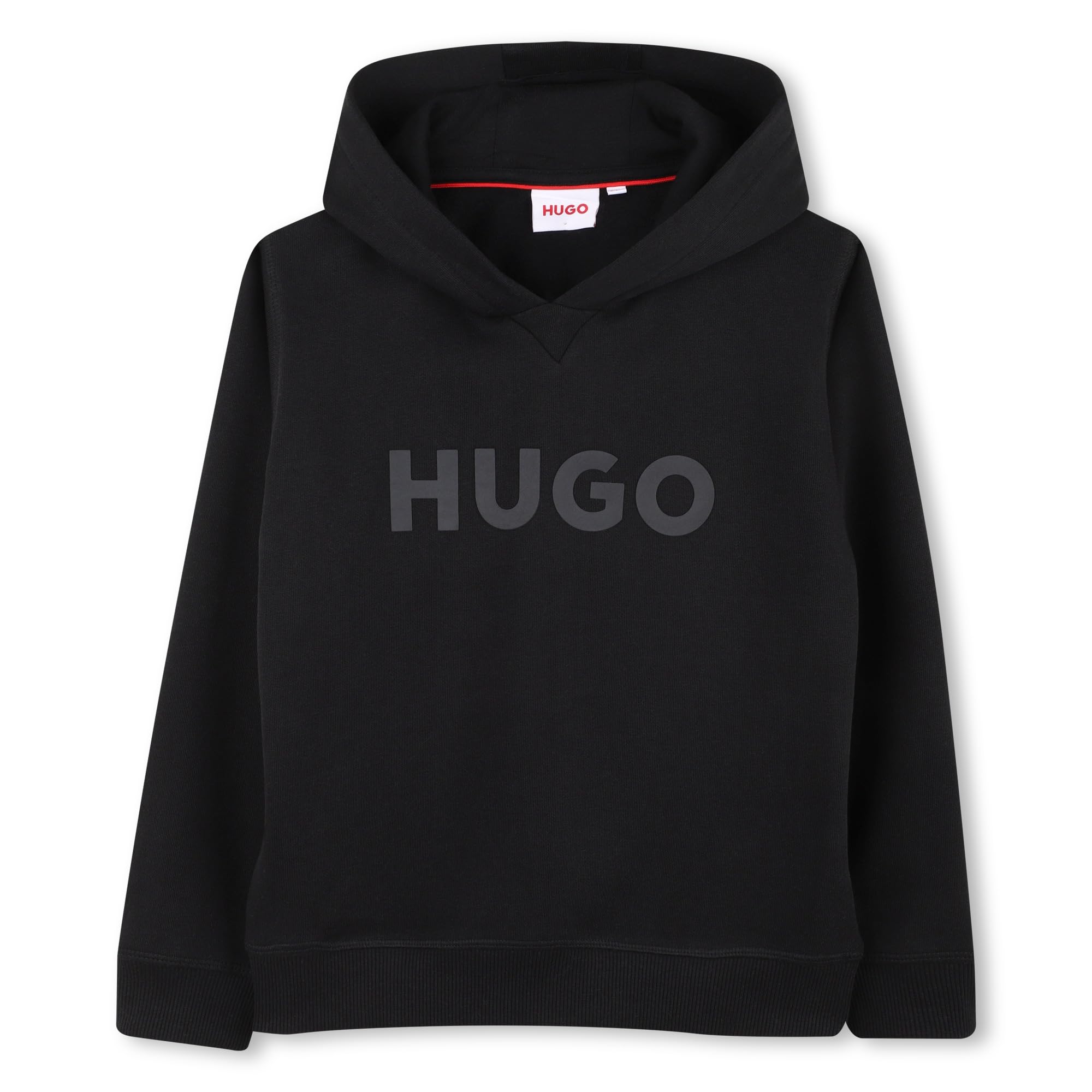 HUGO Sweter chłopięcy, G00446, Czarny, 5 Lat