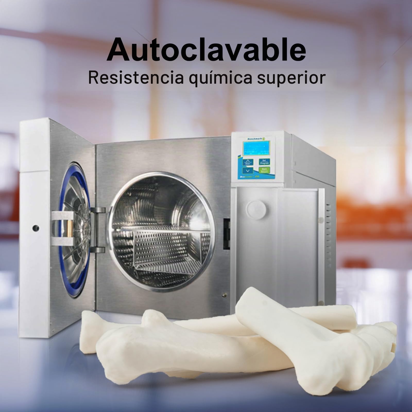 Siraya Tech Sculpt Ultra Impresora 3D Resina Resolución de alta temperatura Resistencia LCD Resina de curado UV para joyería de ingeniería y aplicaciones industriales (Ultra Blanco, 1kg)
