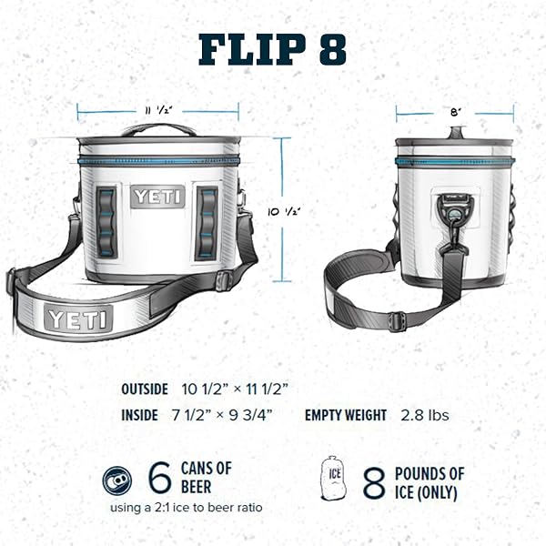 YETI Hopper Flip 8 Portable Soft Cooler - 4