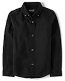 Boys Long Sleeve Oxford Button Down Shirt