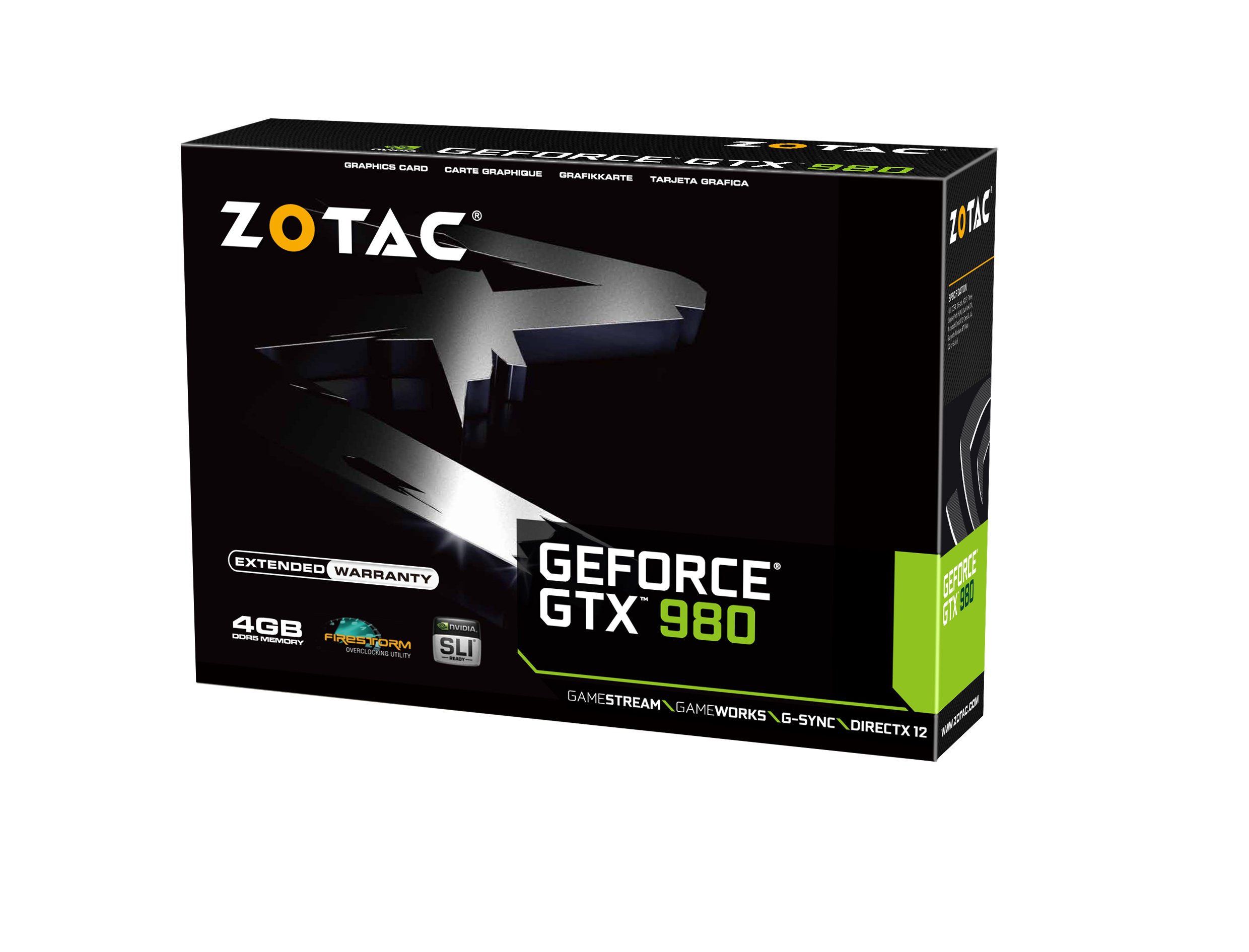 Amazon.co.jp: Zotac GeForce GTX 980 4 GB gddr5 PCI Express