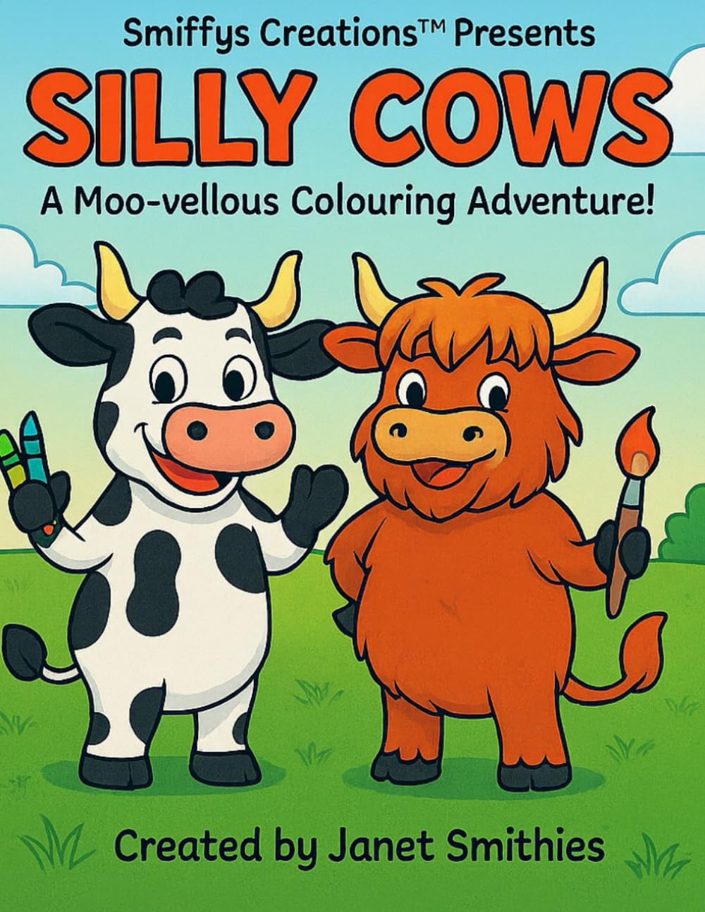 SILLY COWS: A Moo-vellous Colouring Adventure!