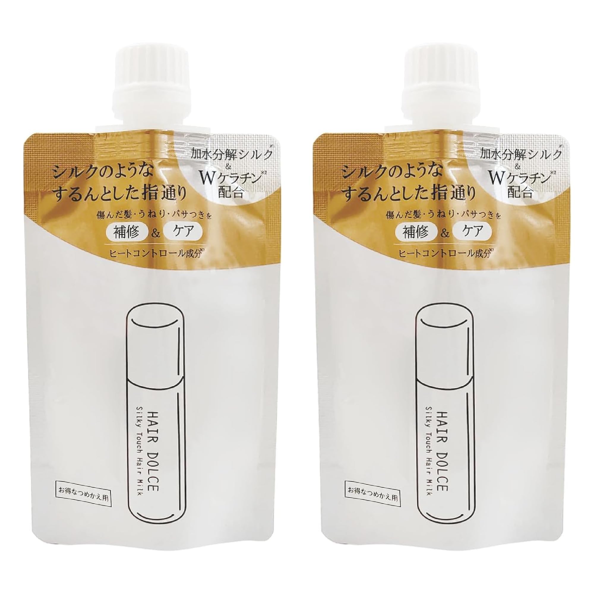 未開封！ ☆ヘアドルチェ☆  ヘアトリートメント 6本セット Amazon.co.jp: HAIR DOLCE ヘアドルチェ シルキータッチ ヘアミルク