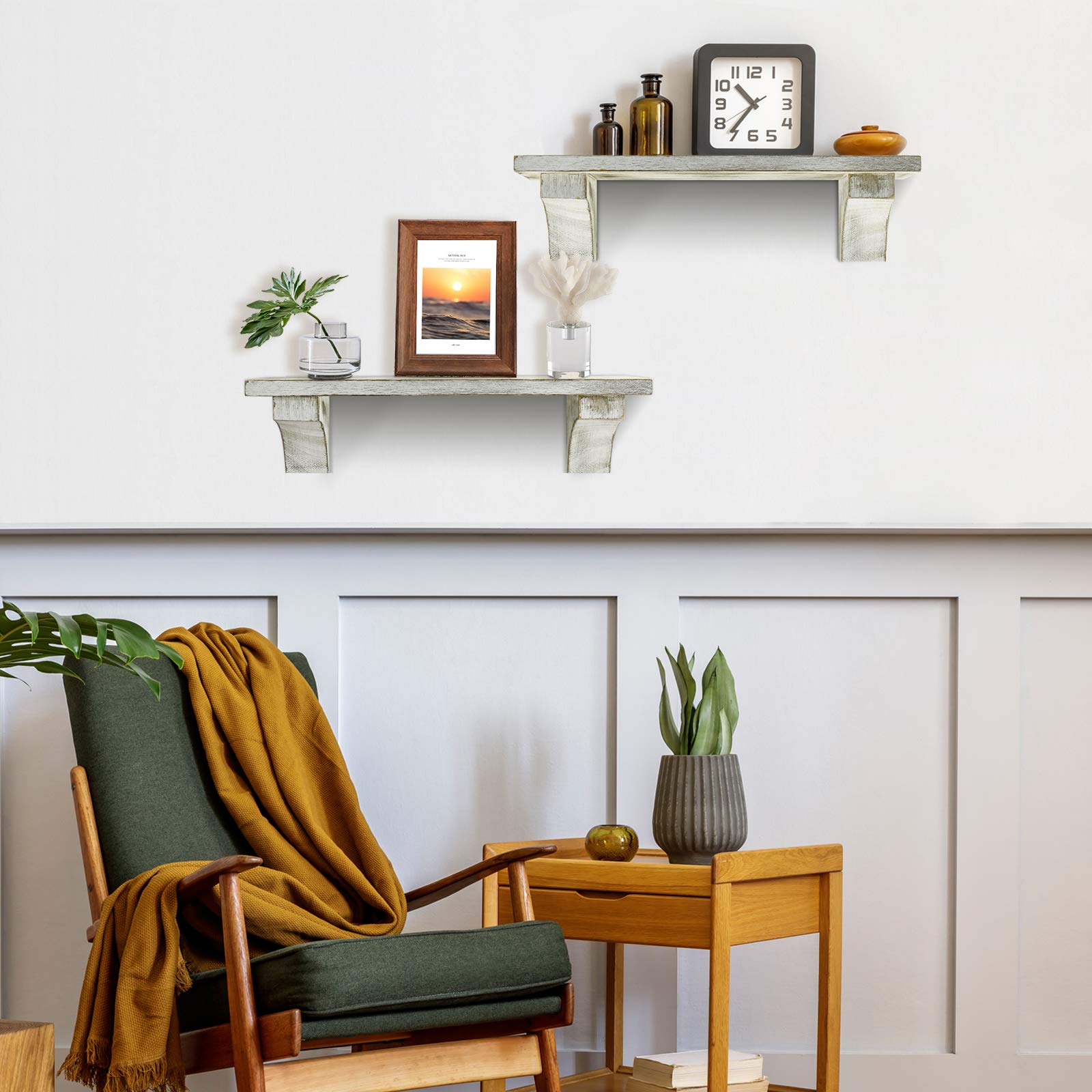 Bathroom Shelves Over Toilet Rustic Wooden Decorative Wall Storage