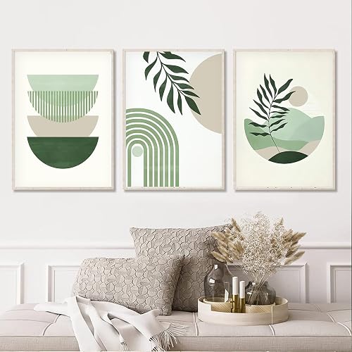 LXTOPN 3er Bohemian Poster Set, Moderne Wandbilder Poster für Wohnzimmer Schlafz