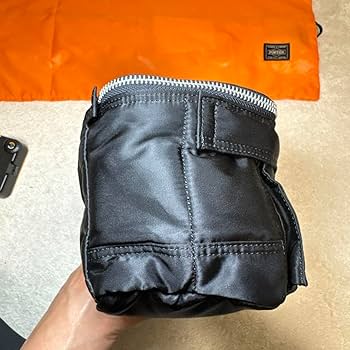01 極美品　ポーター　タンカー　ポストンバッグ　ブラック 極美品】ポーター タンカー ボストンバッグ ナイロン 黒 メンズ
