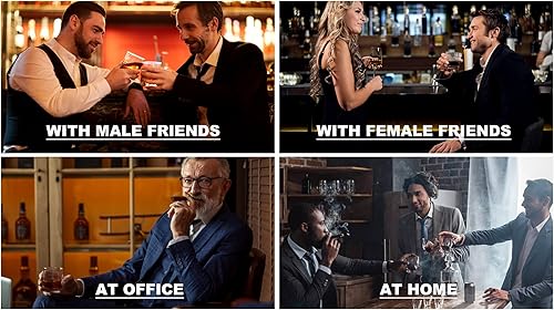 Miniatura 43 de Regalos de whisky para hombres y esposos, regalo de bodas y cumpleaños para hombres de parte de la esposa, juego de piedras y vasos de acero