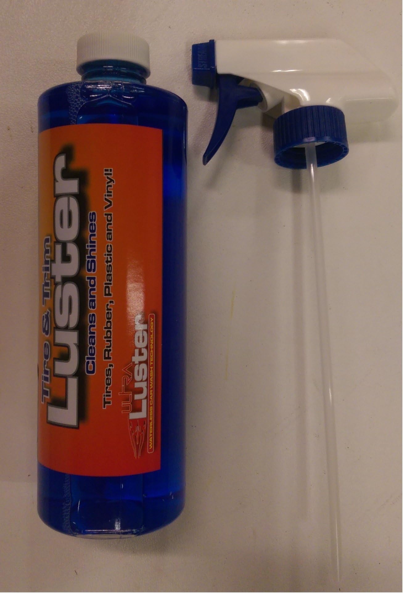 Ultra Luster Tire & Trim Cleaner Cleans and Shines Tires Rubber Plastic Vinyl with 16 oz bottle with sprayer