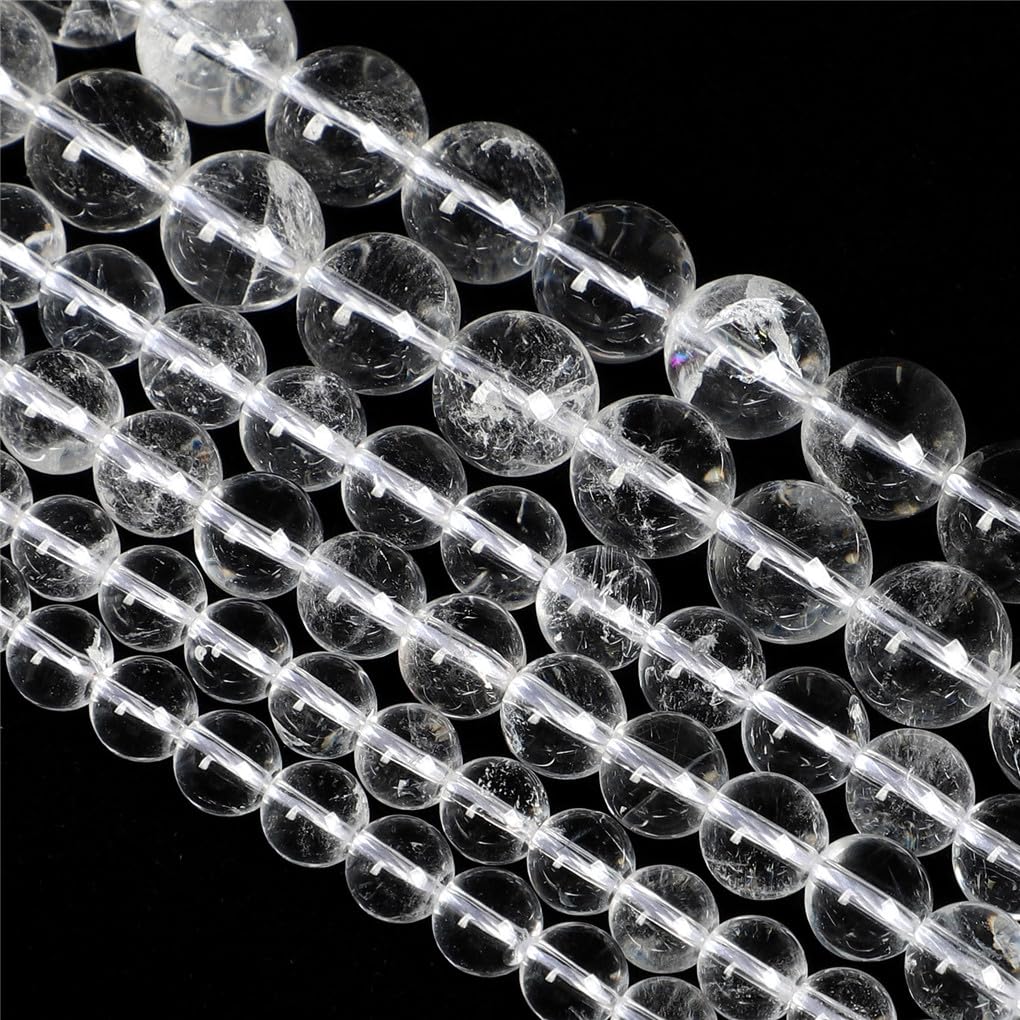Cristal blanc perles pour bracelet DIY et ateliers créatifs de bijoux à la maison