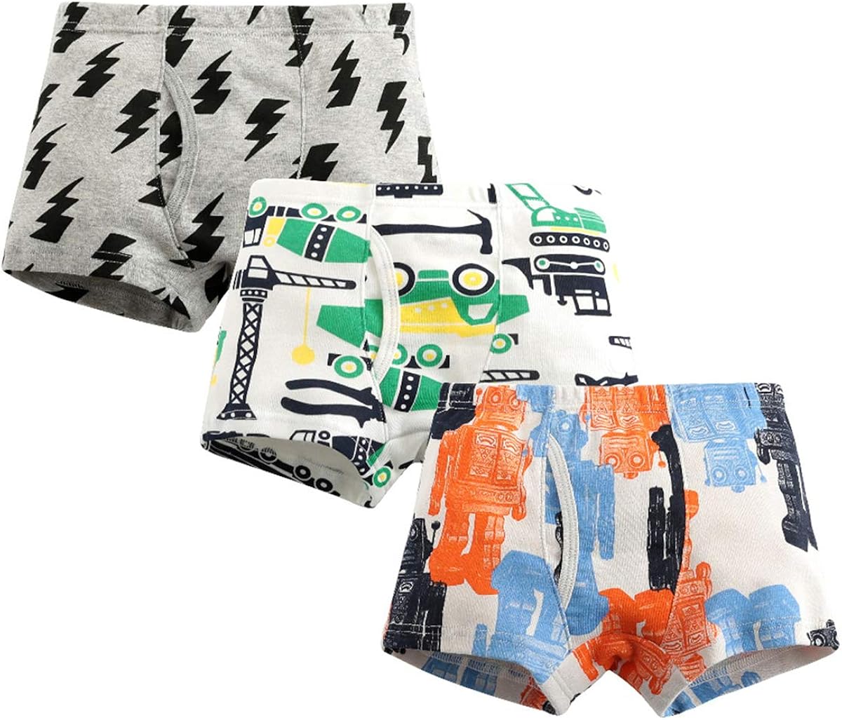 Mailey 2-12y Boys Briefs Kids Soft Cotton Underwear, Toddler Shorts, Breathable Panties: Clothing, Shoes & Jewelry