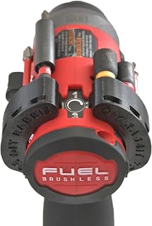 Magnetic Bit Holder Organizer for Milwaukee M12 Fuel Gen 2-5 slots 1/4 inch Hex Impact Driver and Drill Accessories Compatible with M12 2551-20 & 2553-20 - Pair