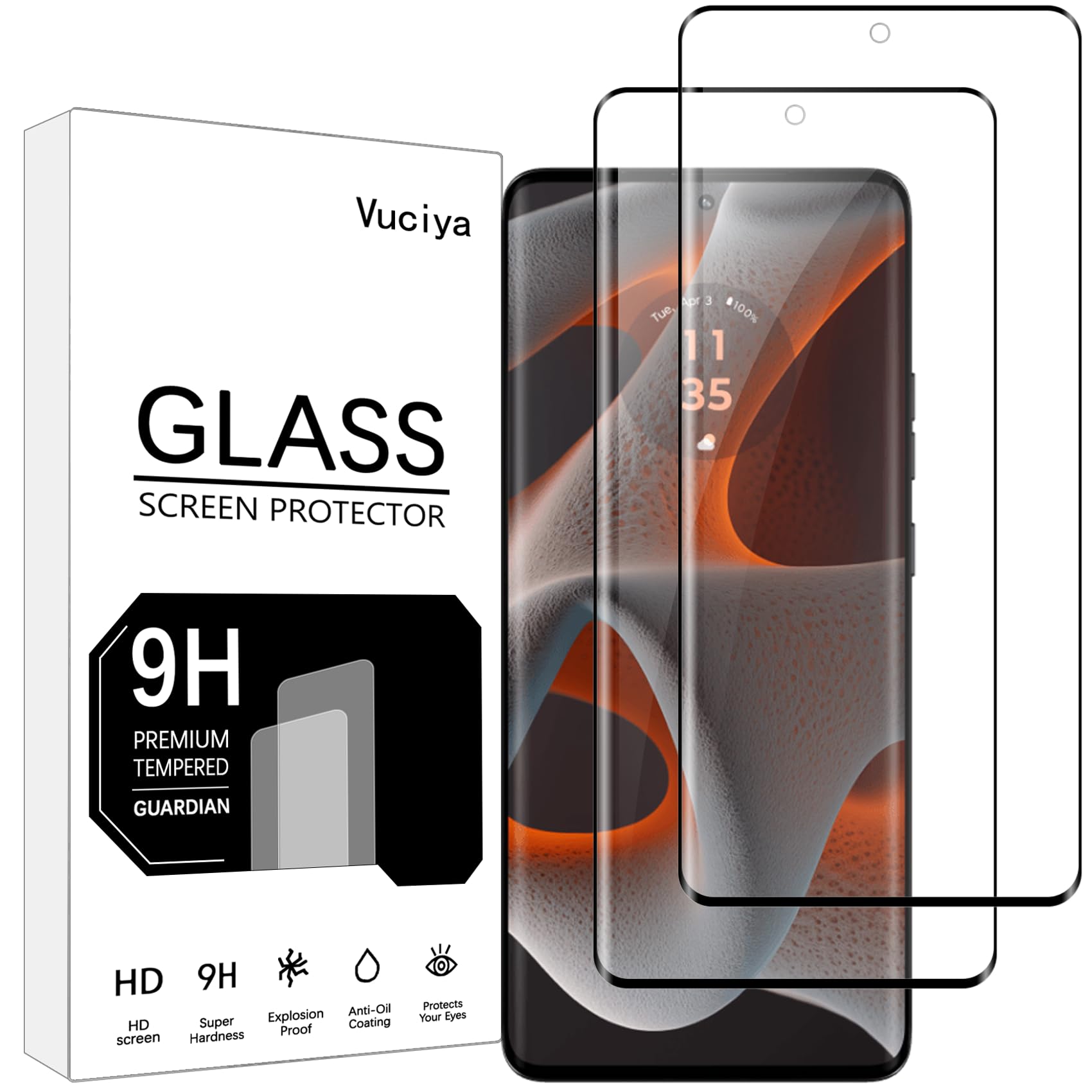 Per Motorola Edge 50 Pro Glass Moto Edge 50 Fusion vetro temperato Full Curved Screen Protetor per Moto Edge 50 Ultra Lens Film  202192403