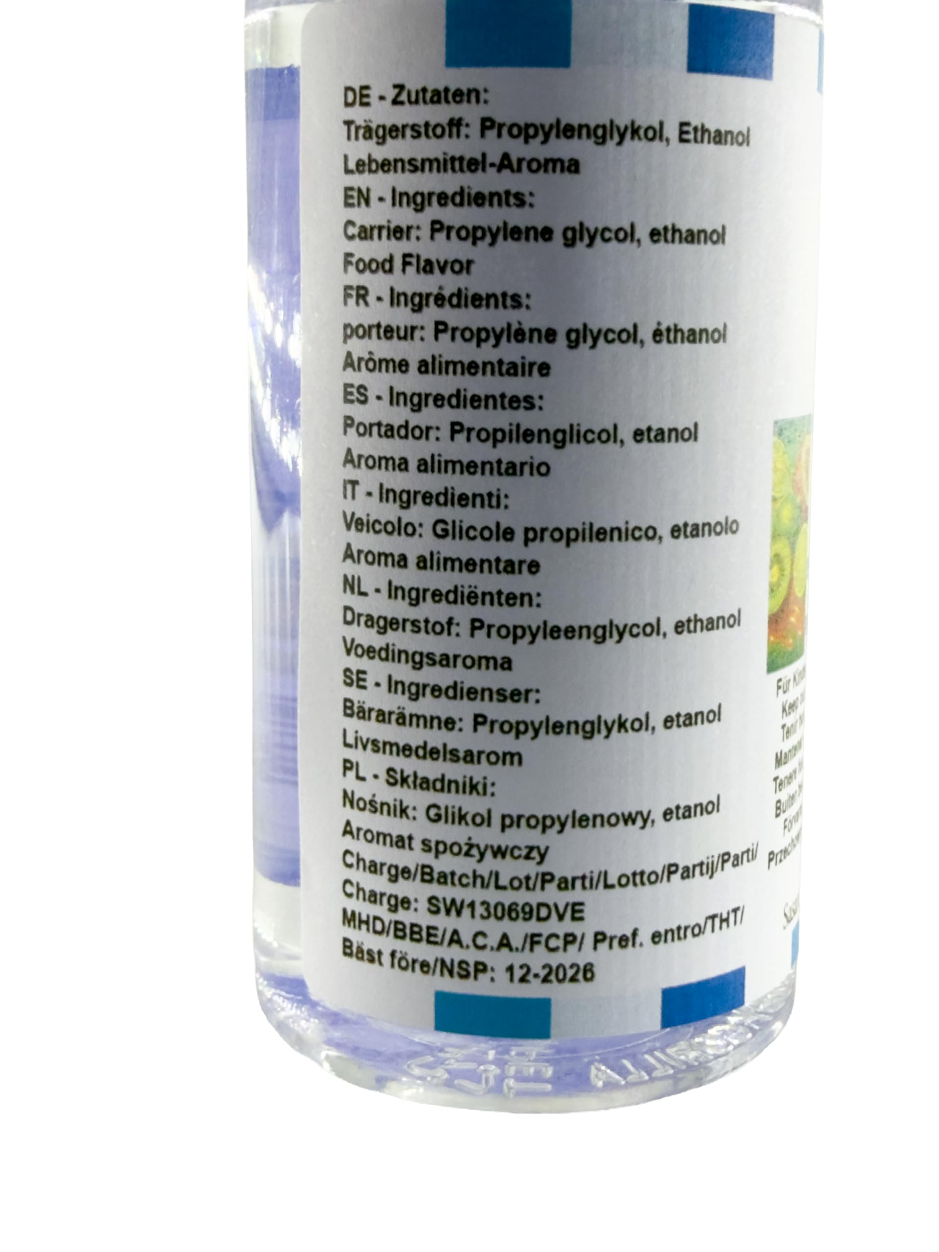 Kiwi Cascade - kiwi-lime-cocco aroma concentrato - vegano - Sasami - 100ml