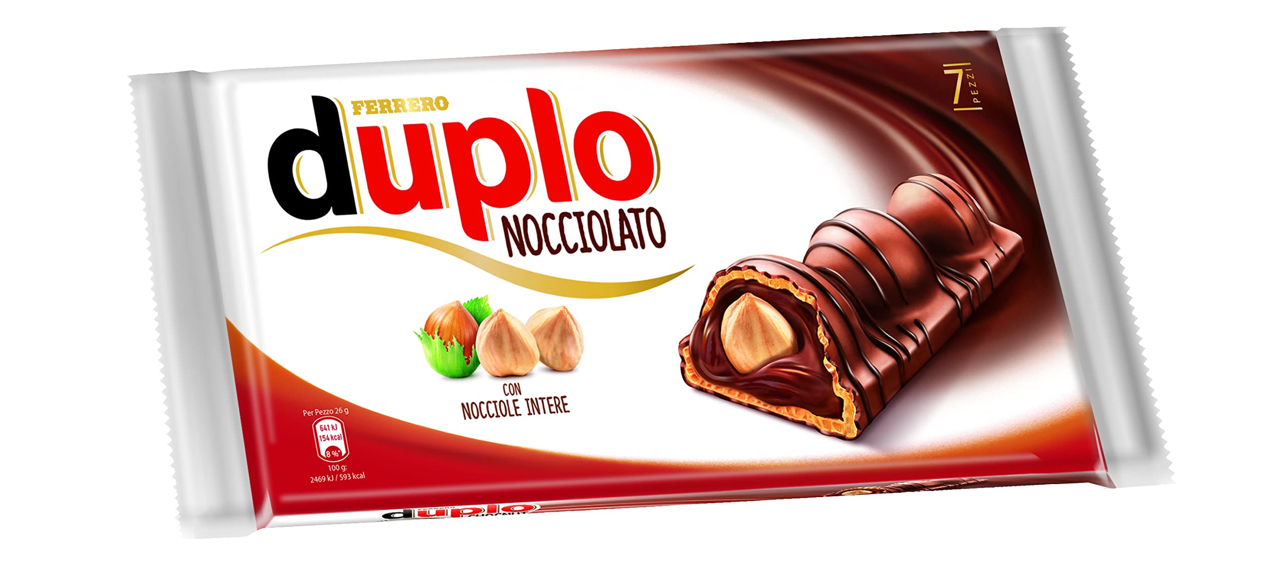 Ferrero Wafer Duplo Nocciolato, 182g