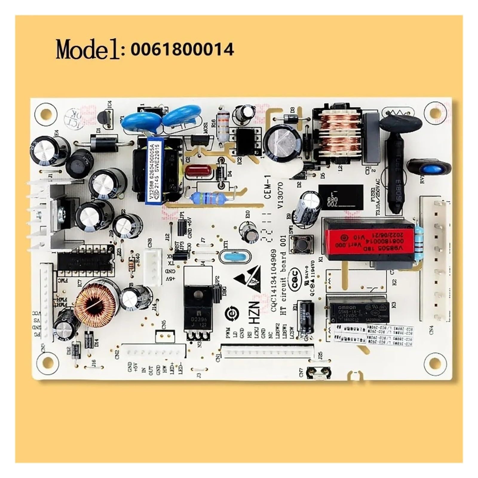 Scheda Madre Del Frigorifero, Compatibile for Haier, Scheda Di Controllo Del Frigorifero 0061800014 Circuito PCB Della Scheda Madre Del Frigorifero sostituire