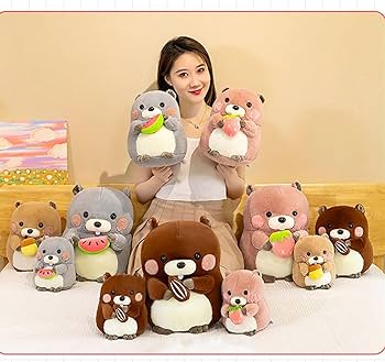 Amazon｜抱き枕 ぬいぐるみ マーモット 抱きまくら だきまくら