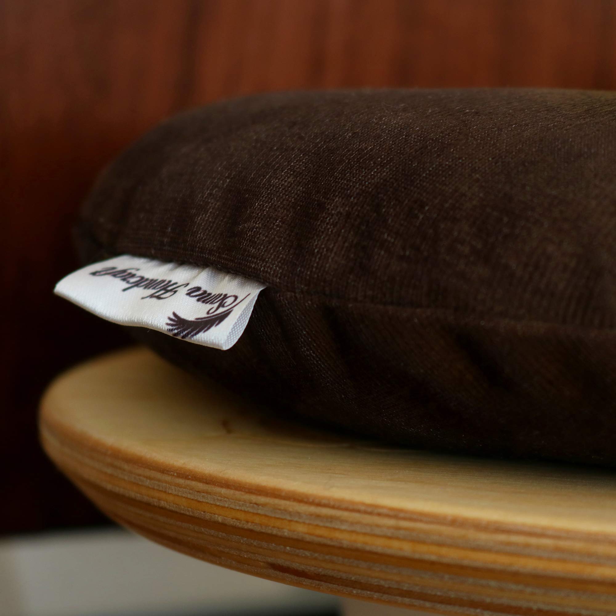 Sama Handcraft Yoni Seat with Cushion and Herbs (4oz) in a Luxury packageDevi steam wooden SEAT