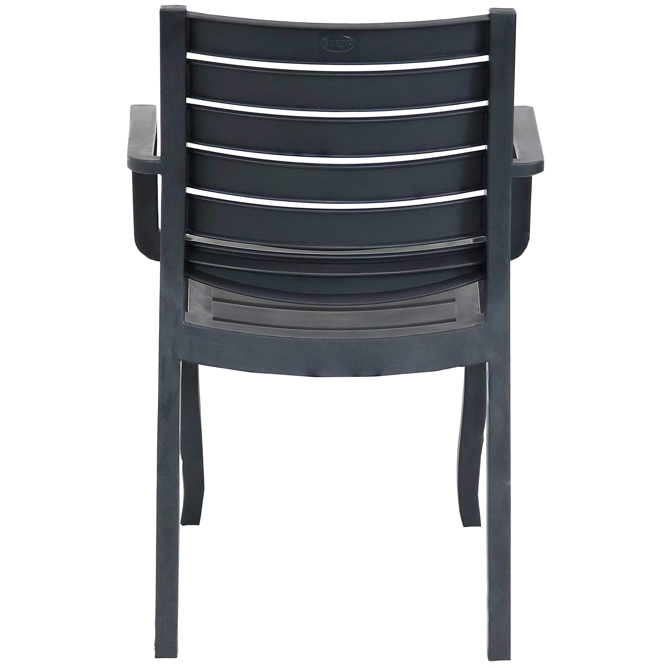 large plastic outdoor chairs