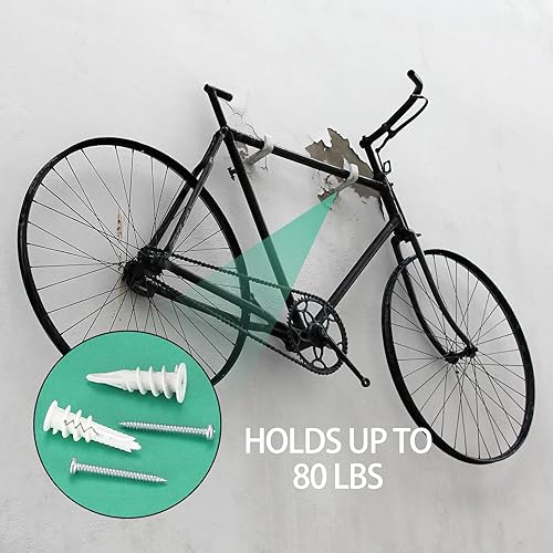 Miniatura 5 de #8 Kit de anclajes y tornillos para paneles de yeso, 100 anclajes de pared autoperforantes y tornillos para paneles de yeso, incluye 50 anclajes de