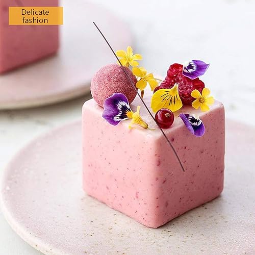 Vista 61 de OCPO KITCHEN Molde de silicona para hornear pasteles de mousse, dulces, pasteles, chocolate, magdalenas, gelatina, galletas, pudín, molde