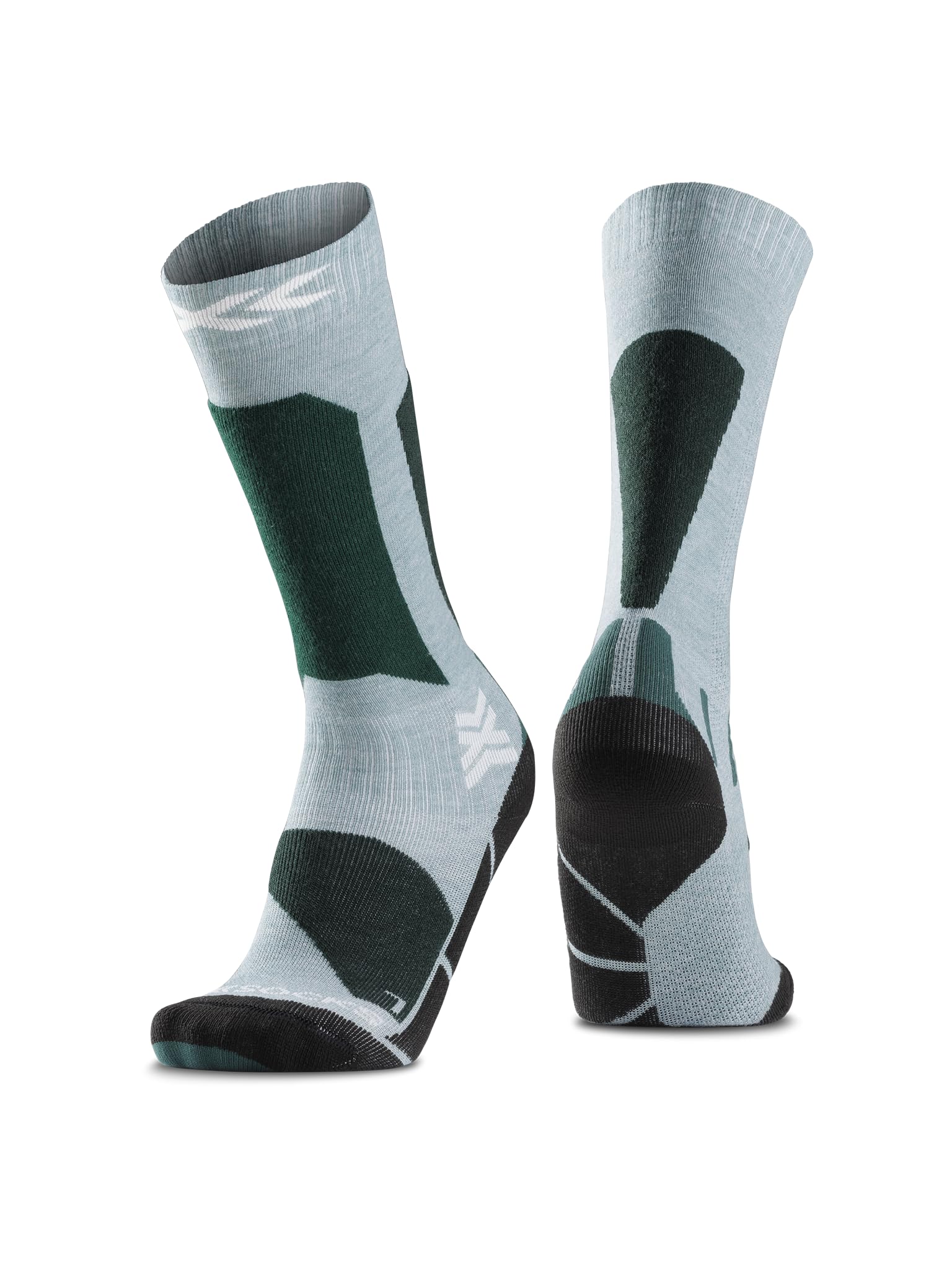 X-Socks Ski Discover OTC Junior - wysokowydajne skarpety narciarskie dla dzieci zapewniające dodatkowy komfort, optymalną wydajność i trwałość na stokach dla młodych narciarzy