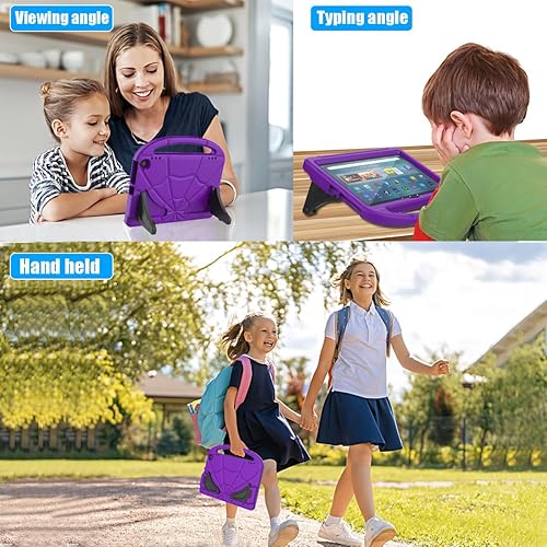 Miniatura 10 de Funda infantil para tablet de 11 pulgadas, no compatible con tabletas Samsung iPad de 11 pulgadas, a prueba de golpes, ligera, con soporte para