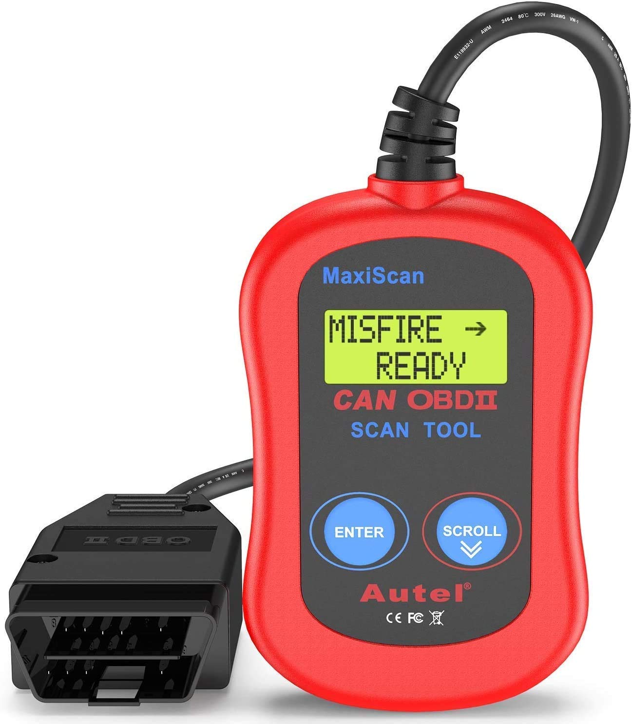 Autel MS300 Universal OBD2 Scanner Car Code Reader, Turn Off Check