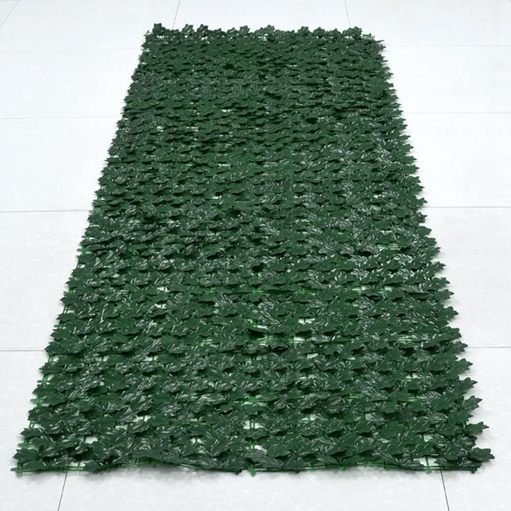 Hojas de Artificial para Jardín Seto Artificial Valla de setos artificiales Decoración de hojas Valla de jardín al aire libre Pantalla de privacidad para decoración al aire libre, jardín, patio,
