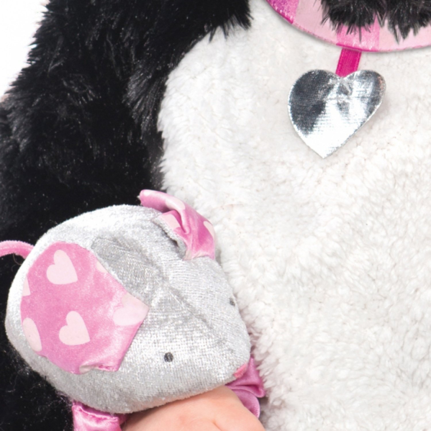 (PKT) (997542) Child Girls Itty Bitty Kitty Costume (12-18m), Black, Pink, 12-18 Months - Image 3