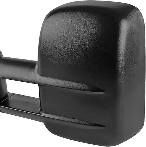 Miniatura 8 de Spec-D Tuning Extender Espejos laterales de remolque manuales telescópicos compatibles con Ford F150 1997-2003