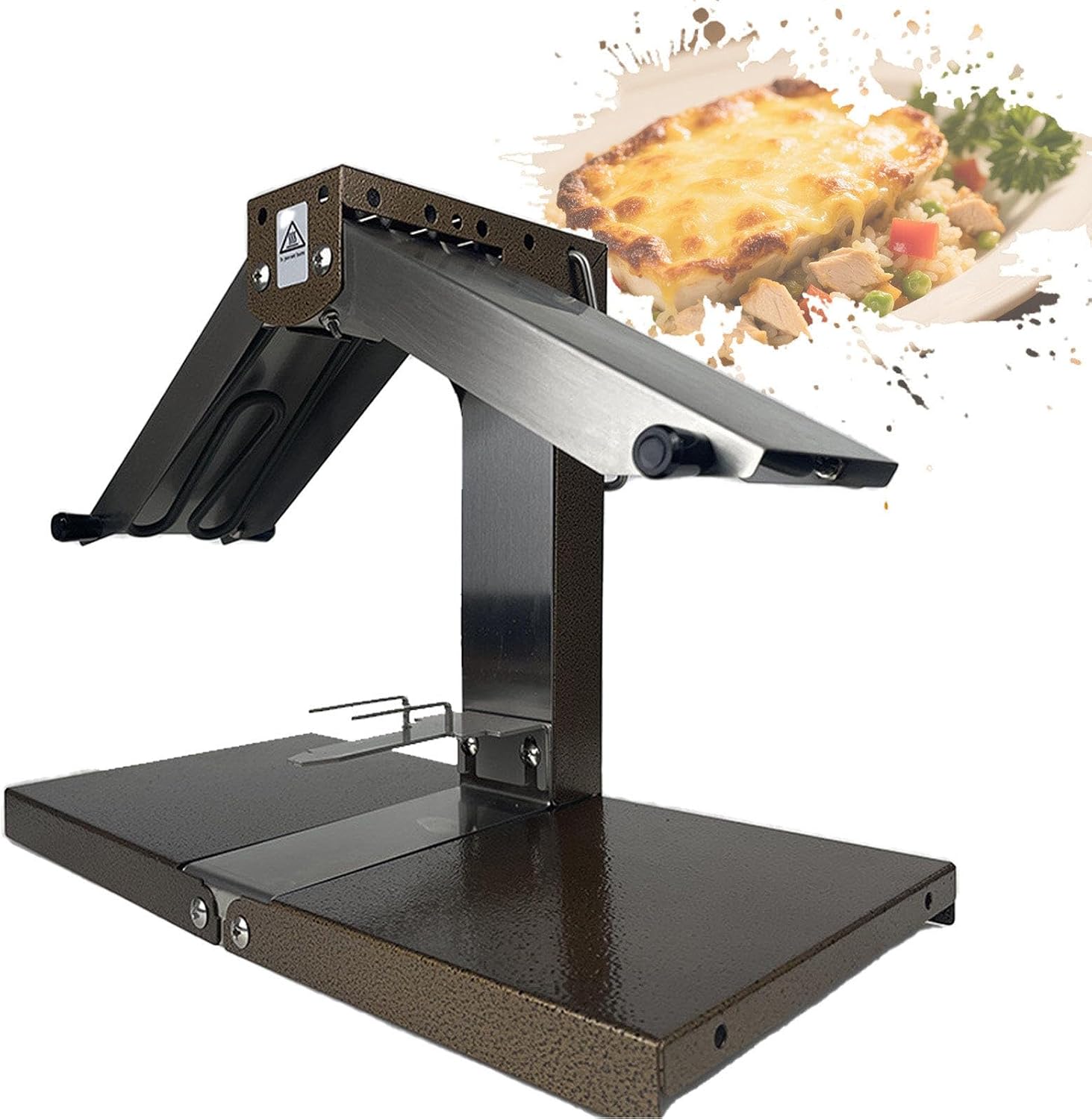 Cheese Melter,Cheese Melter Machine, Dry Cheese Heating Machine, Electric Cheese Grill,Height Adjustable Heating Rod,for of Half Cheese Wheel Multi A
