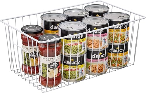 Miniatura 8 de Contenedores organizadores de congelador de 16 pulgadas de largo x 12 pulgadas de ancho x 6 pulgadas de alto, contenedores de almacenamiento de