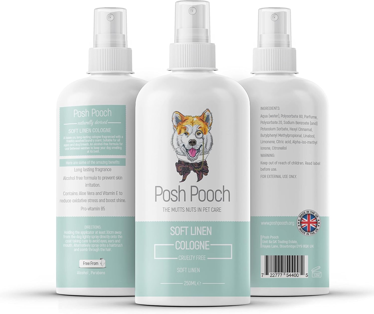 Amazon.co.uk Posh Pooch Pet Care Colognes & Finishing Spray