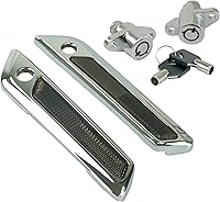 Vista 8 de Insertos de reflector para alforja de sillín para bolsa de sillín Harley, cubierta de cierre para Touring Street Electra Road Glide 2014-2024