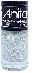 Anita Esmalte Ouro Branco Cosméticos