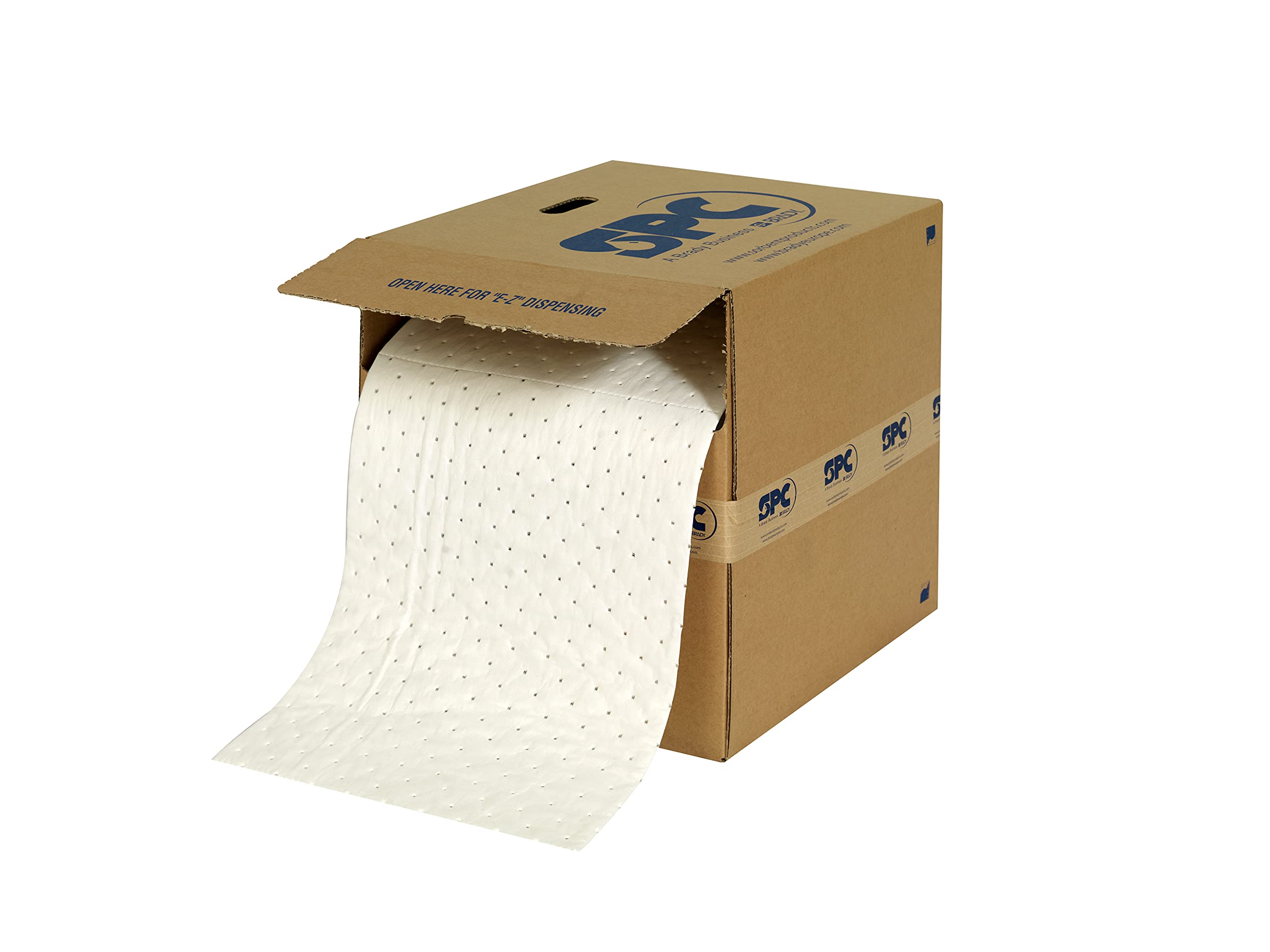 Rouleau Absorbant SXT Pour Huile, 380mm x 46m, Blanc