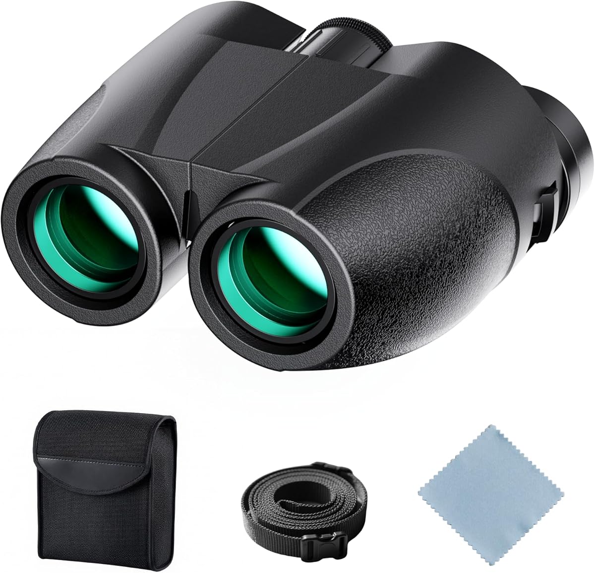 20x25 Kompaktes Fernglas für Erwachsene & Kinder, Fernglas Erwachsene mit hoher Vergrößerung bei schwachem Licht sichtbar, ideal für Vogelbeobachtung, Outdoor-Sport, Reisen und Konzerte